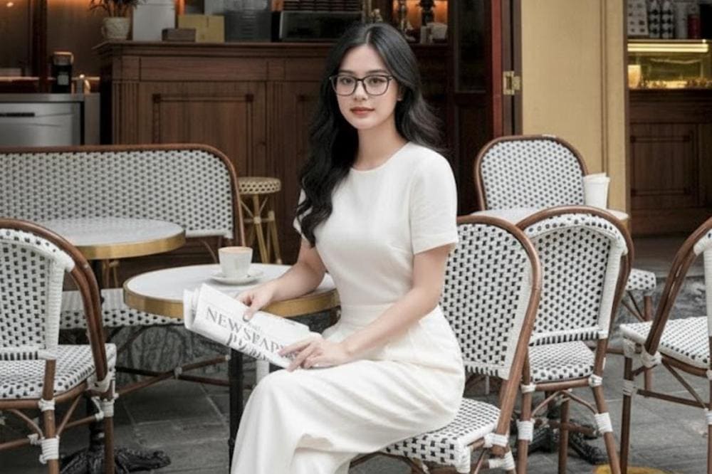 Một chiếc đầm dài vừa giúp giữ ấm, vừa giúp bạn trông cá tính hơn